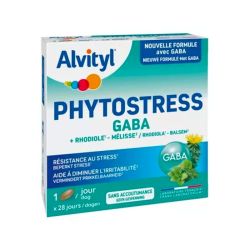 Alvityl Phytostress GABA - Stress Irritabilité - 28 comprimés