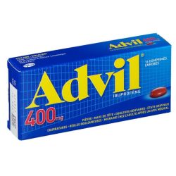 Advil 400mg 14 comprimés - Ibuprofène