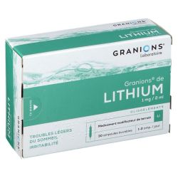 Granions de Lithium 1 mg/2 ml 60 ml