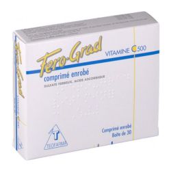 Fero-grad Vitamine C 500 30 comprimés