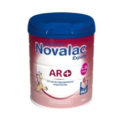 Novalac AR+ Lait en Poudre Anti-Régurgitations 6-36 mois - 800g