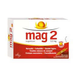 Mag 2 Solution Buvable - 30 ampoules