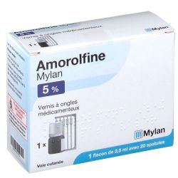 Mylan Amorolfine 5% vernis antifongique 20 spatules